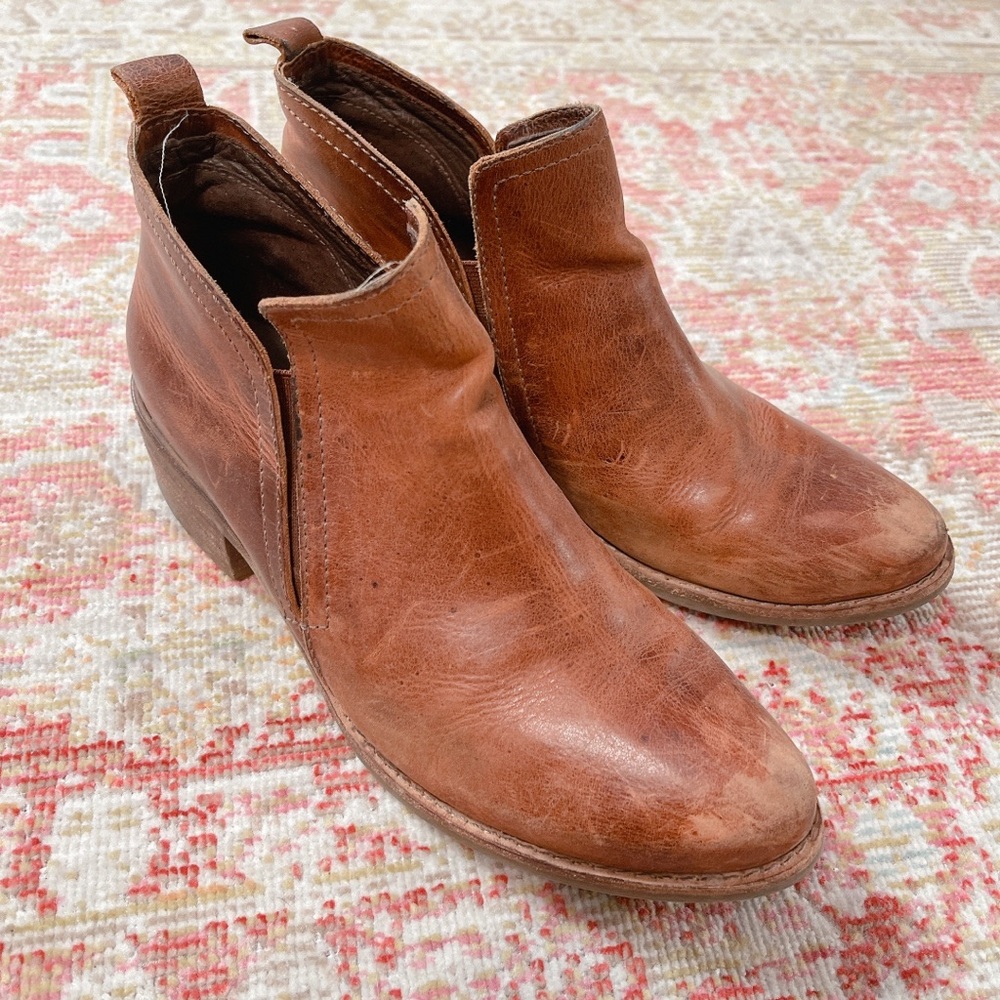 Matisse leather booties